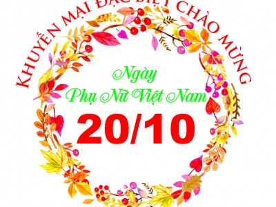TRI ÂN KHÁCH HÀNG MỪNG LỄ 20/10